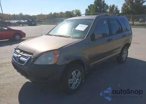 2003 Honda Cr-V Ex из США, поврежденный, VIN SHSRD78853U111222
